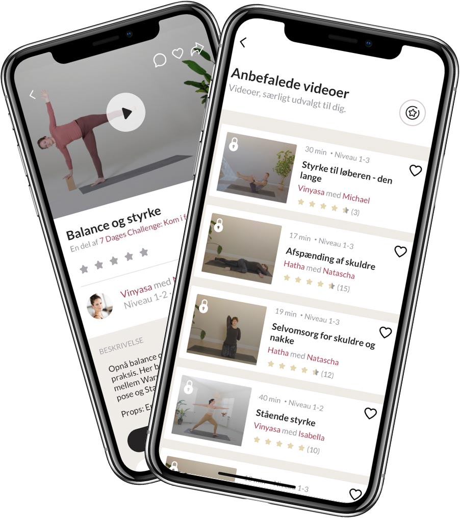 Yoga app fra Yogastream med fede funktioner