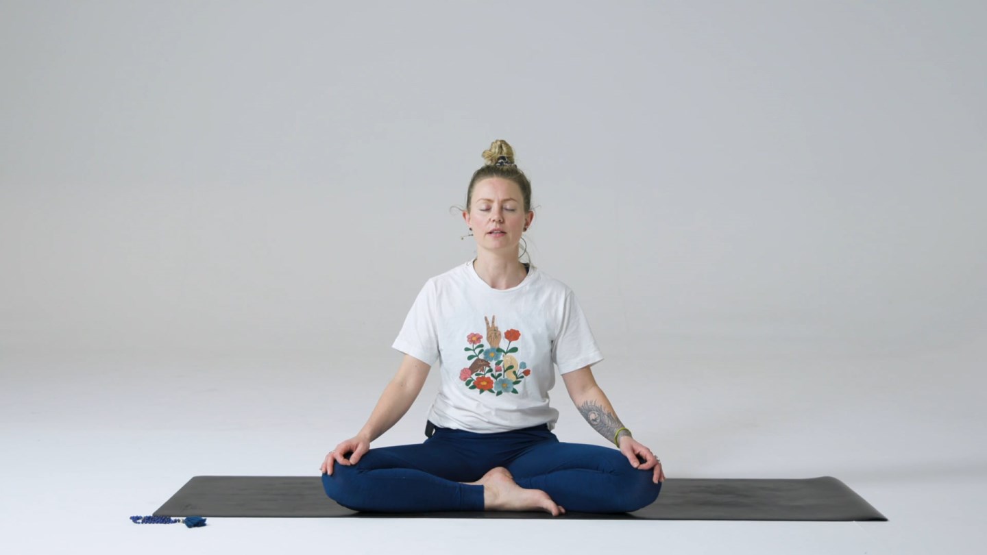 Savasana  tilbage til Jorden