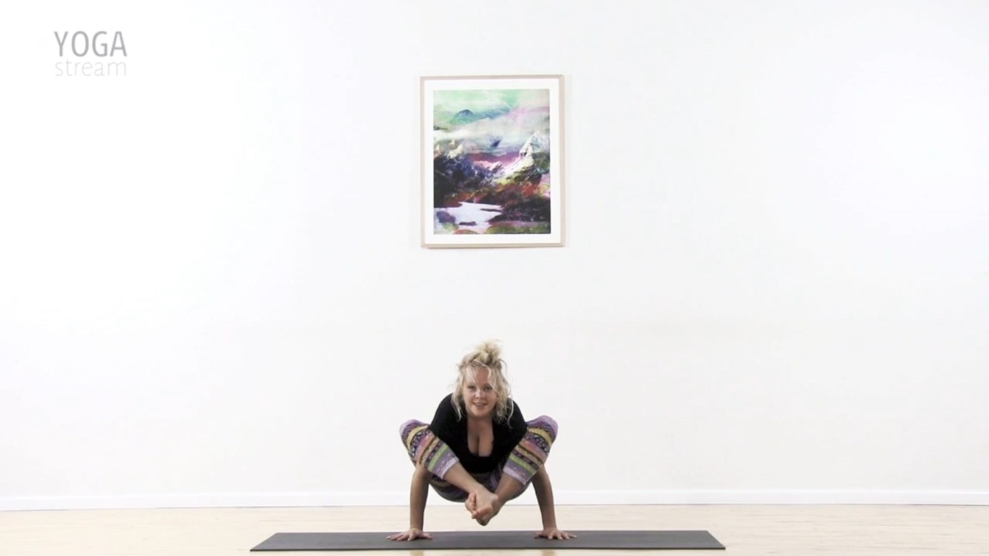Hofte�bnende, armbalancerende vinyasa flow